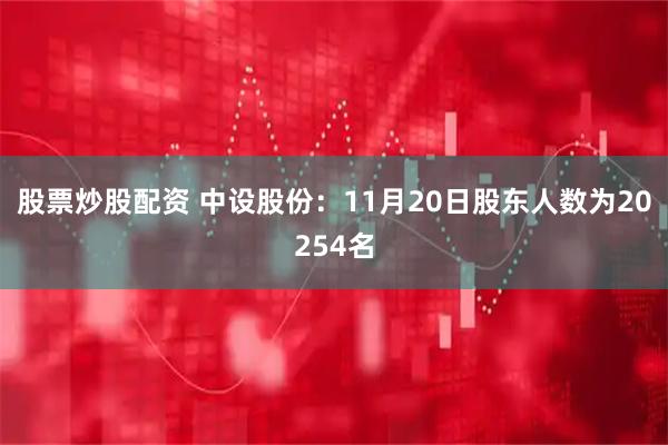 股票炒股配资 中设股份：11月20日股东人数为20254名